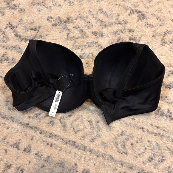Lot 2 Soma Bra Size 38G Stunning Starlet Strapless Amber Smooth Balconette Black - Picture 6 of 7